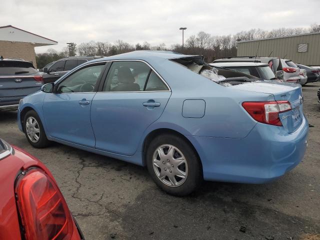 4T4BF1FK2CR184586 - 2012 TOYOTA CAMRY BASE BLUE photo 2