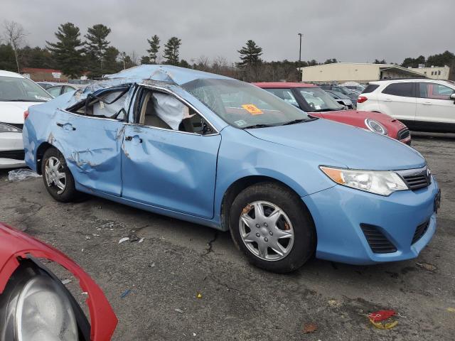 4T4BF1FK2CR184586 - 2012 TOYOTA CAMRY BASE BLUE photo 4