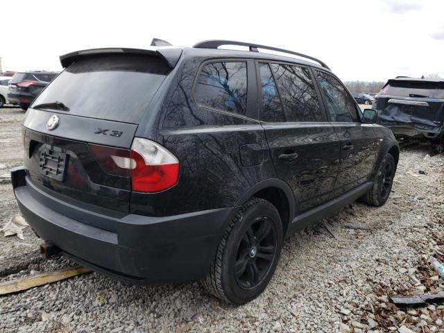 WBXPA93474WA30264 - 2004 BMW X3 3.0I BLACK photo 3