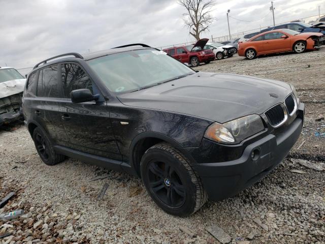 WBXPA93474WA30264 - 2004 BMW X3 3.0I BLACK photo 4