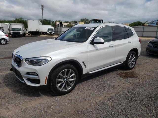 5UXTR7C53KLR51389 - 2019 BMW X3 SDRIVE30I WHITE photo 1