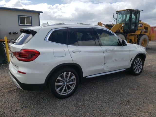 5UXTR7C53KLR51389 - 2019 BMW X3 SDRIVE30I WHITE photo 3