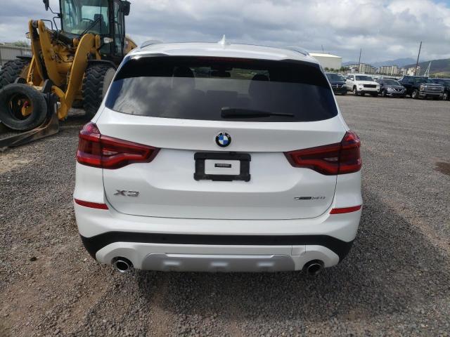 5UXTR7C53KLR51389 - 2019 BMW X3 SDRIVE30I WHITE photo 6