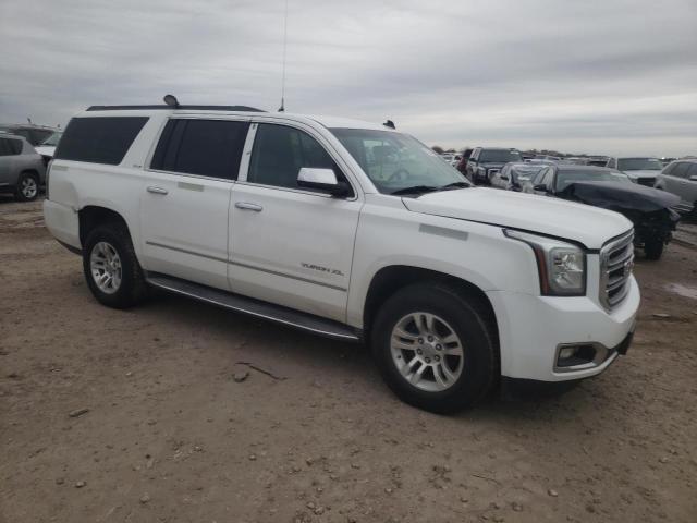 1GKS2GKC5FR159883 - 2015 GMC YUKON XL K1500 SLE WHITE photo 4