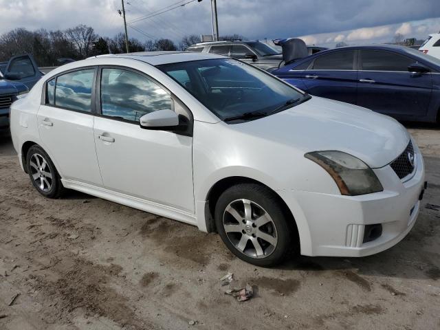 3N1AB6AP7CL693771 - 2012 NISSAN SENTRA 2.0 WHITE photo 4