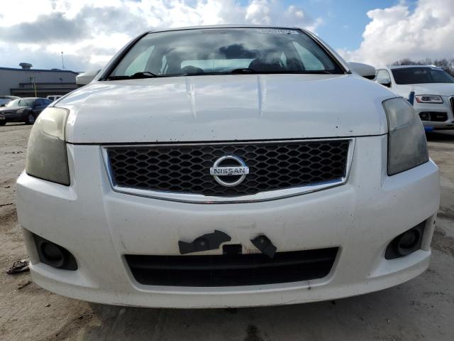 3N1AB6AP7CL693771 - 2012 NISSAN SENTRA 2.0 WHITE photo 5