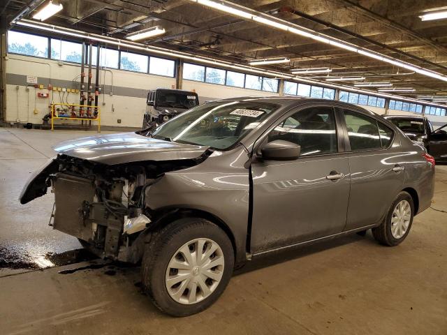 3N1CN7AP6HL837176 - 2017 NISSAN VERSA S GRAY photo 1