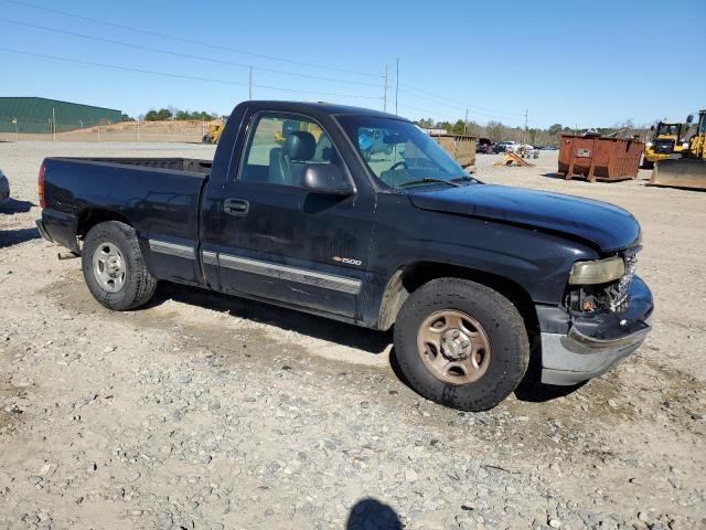 1GCEC14W12Z231229 - 2002 CHEVROLET SILVERADO C1500 BLACK photo 4