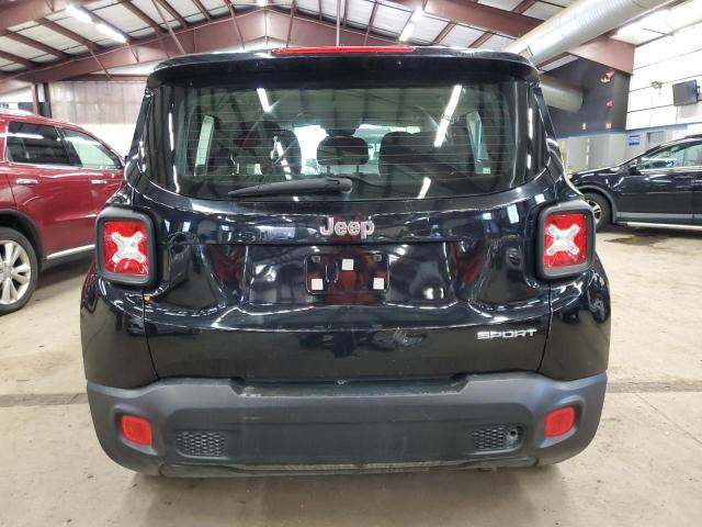 ZACCJAAW5GPE36625 - 2016 JEEP RENEGADE SPORT Սև լուսանկար 6