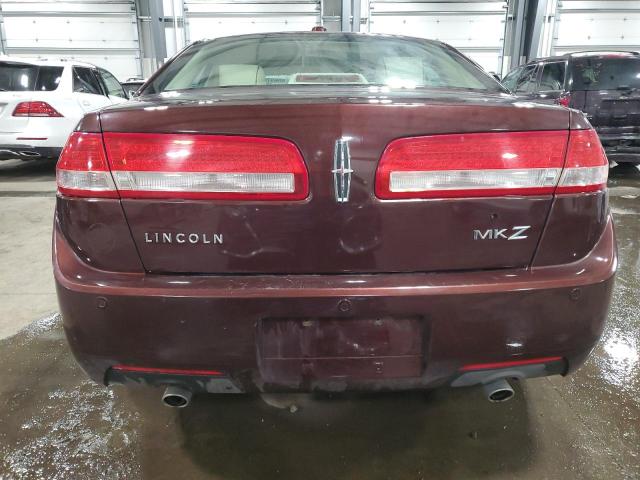 3LNHL2GC4CR806588 - 2012 LINCOLN MKZ MAROON photo 6