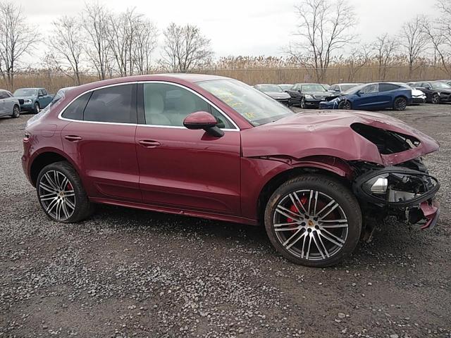 WP1AF2A54JLB71342 - 2018 PORSCHE MACAN TURBO BURGUNDY photo 2