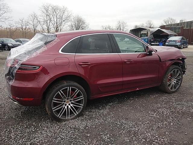 WP1AF2A54JLB71342 - 2018 PORSCHE MACAN TURBO BURGUNDY photo 3