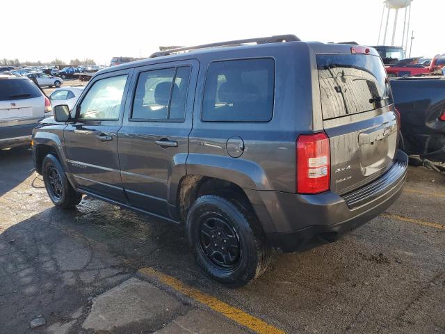 1C4NJRBB5FD135014 - 2015 JEEP PATRIOT SPORT GRAY photo 2