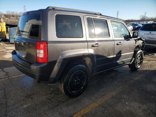 1C4NJRBB5FD135014 - 2015 JEEP PATRIOT SPORT GRAY photo 3