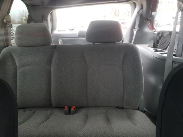 1A4GP45R46B755572 - 2006 CHRYSLER TOWN & COU წითელი ფოტო 10