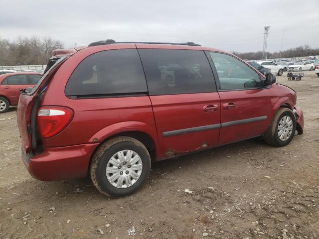 1A4GP45R46B755572 - 2006 CHRYSLER TOWN & COU წითელი ფოტო 3