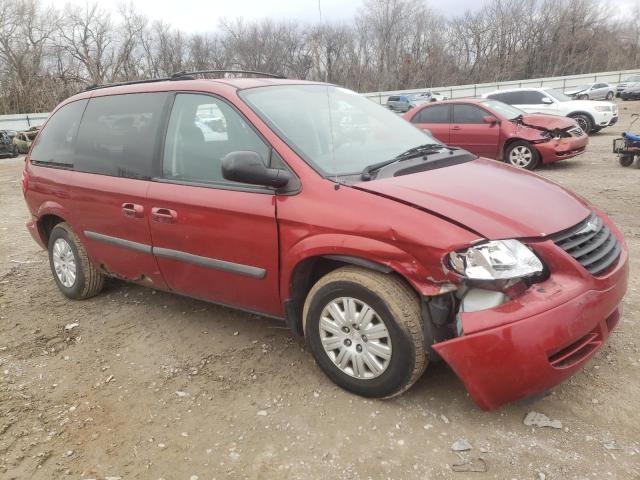 1A4GP45R46B755572 - 2006 CHRYSLER TOWN & COU RED photo 4