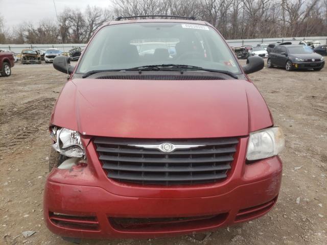 1A4GP45R46B755572 - 2006 CHRYSLER TOWN & COU წითელი ფოტო 5