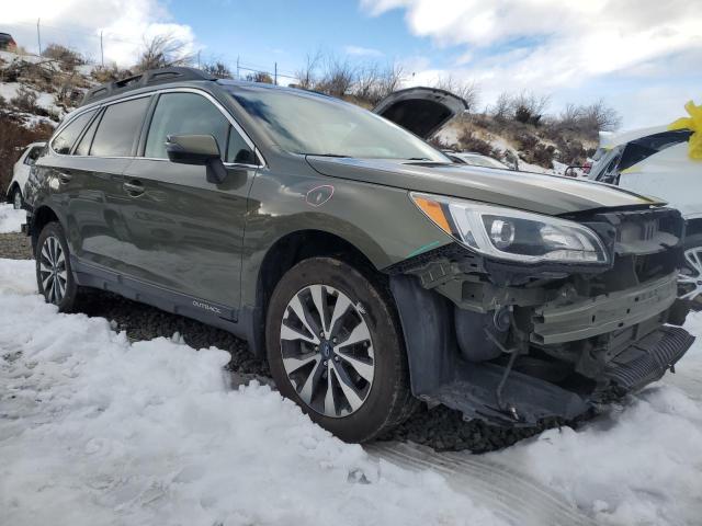 4S4BSANC5F3274910 - 2015 SUBARU OUTBACK 2.5I LIMITED GREEN photo 4