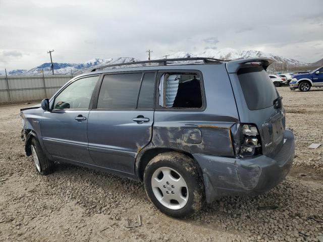 JTEEP21A740048052 - 2004 TOYOTA HIGHLANDER BLUE photo 2