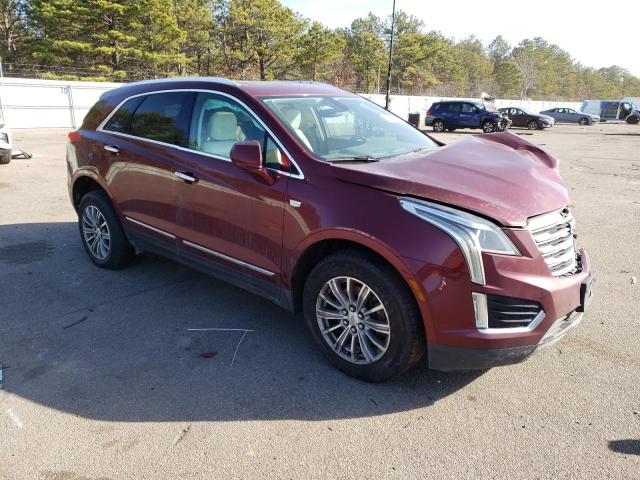 1GYKNDRS0HZ102857 - 2017 CADILLAC XT5 LUXURY BURGUNDY photo 4