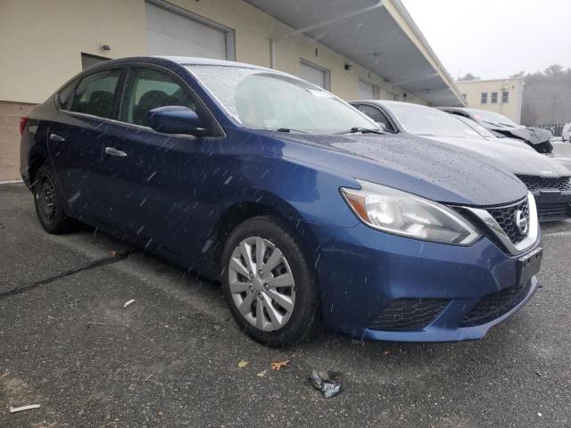 3N1AB7APXKY316357 - 2019 NISSAN SENTRA S BLUE photo 4