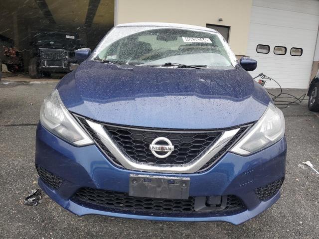 3N1AB7APXKY316357 - 2019 NISSAN SENTRA S BLUE photo 5