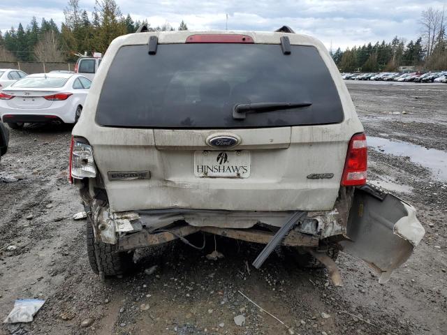 1FMCU93GX9KC49580 - 2009 FORD ESCAPE XLT WHITE photo 6