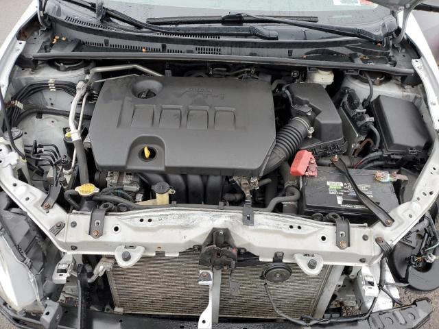 2T1BURHE4EC084337 - 2014 TOYOTA COROLLA L SILVER photo 11