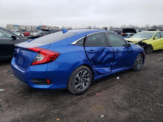 19XFC2F81JE036248 - 2018 HONDA CIVIC EX BLUE photo 3