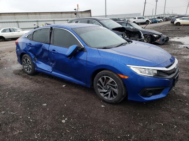 19XFC2F81JE036248 - 2018 HONDA CIVIC EX BLUE photo 4