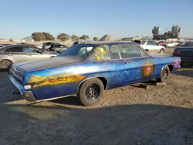 8J58Y144758 - 1968 FORD GALAXIE500 BLUE photo 3