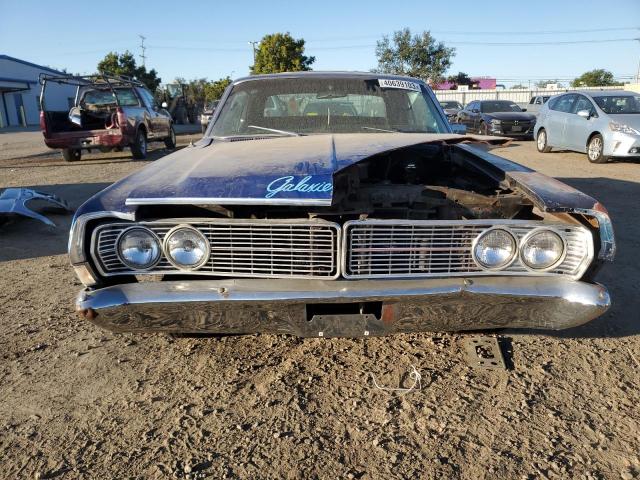 8J58Y144758 - 1968 FORD GALAXIE500 BLUE photo 5