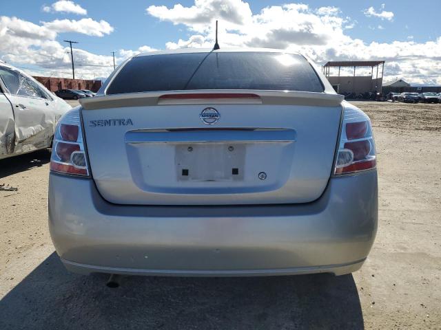 3N1AB6AP4CL706444 - 2012 NISSAN SENTRA 2.0 SILVER photo 6