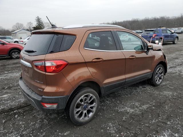 MAJ6S3KLXLC387193 - 2020 FORD ECOSPORT TITANIUM ORANGE photo 3