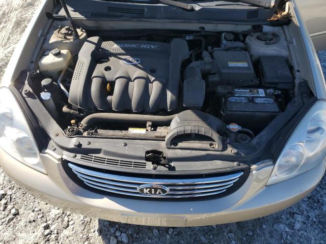 KNAGE123785245368 - 2008 KIA OPTIMA LX BEIGE photo 11