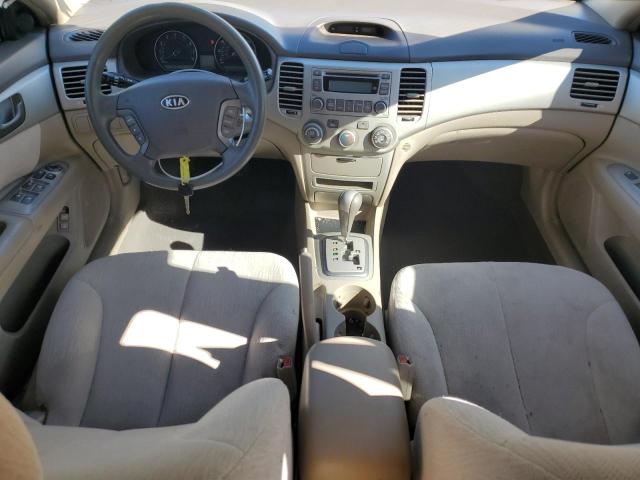 KNAGE123785245368 - 2008 KIA OPTIMA LX BEIGE photo 8