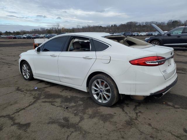 3FA6P0HD0HR287385 - 2017 FORD FUSION SE WHITE photo 2