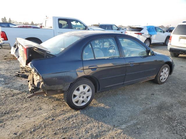 2HGES26771H551900 - 2001 HONDA CIVIC EX BLACK photo 3