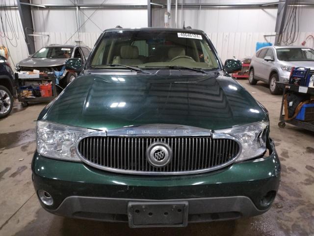 5GADT13S142386841 - 2004 BUICK RAINIER CXL GREEN photo 5