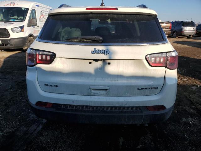 3C4NJDCB6MT524057 - 2021 JEEP COMPASS LIMITED WHITE photo 6