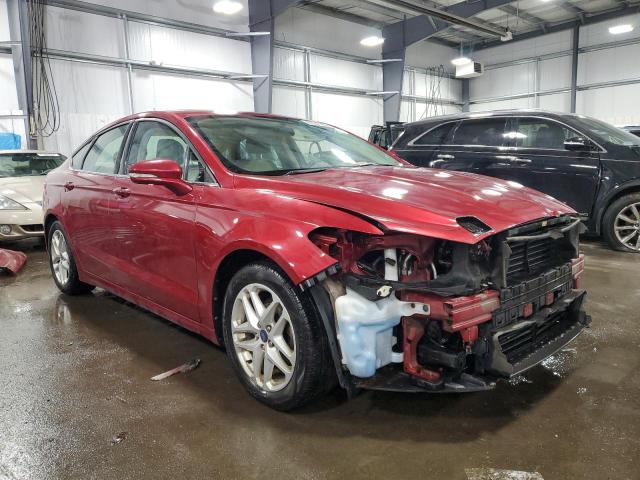 3FA6P0H77ER171770 - 2014 FORD FUSION SE RED photo 4