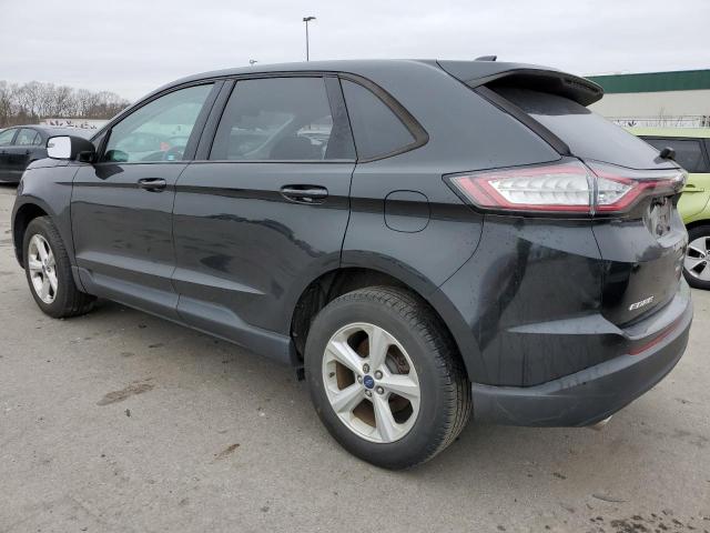 2FMTK4G88FBB94127 - 2015 FORD EDGE SE GRAY photo 2