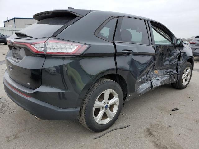 2FMTK4G88FBB94127 - 2015 FORD EDGE SE GRAY photo 3