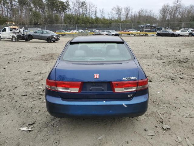 1HGCM56164A076872 - 2004 HONDA ACCORD DX BLUE photo 6