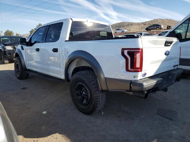 1FTFW1RG5JFB44818 - 2018 FORD F150 RAPTOR WHITE photo 2