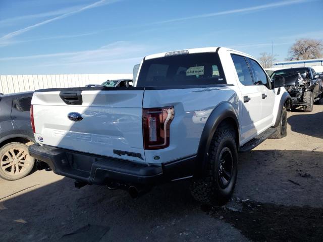 1FTFW1RG5JFB44818 - 2018 FORD F150 RAPTOR WHITE photo 3