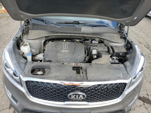 5XYPHDA59GG161329 - 2016 KIA SORENTO EX SILVER photo 12