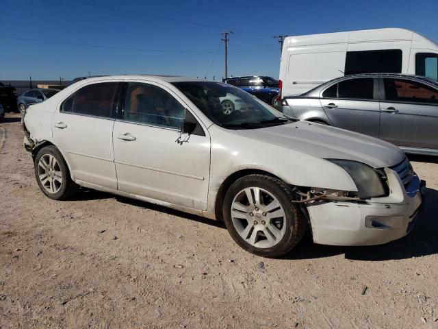 3FAHP08149R210602 - 2009 FORD FUSION SEL WHITE photo 4