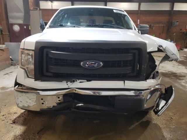 1FTNF1CF5EKE27759 - 2014 FORD F150 WHITE photo 5